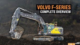 Redesigned for First Time in 20 Years – Volvo’s New F-Series Excavators