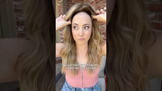 That first wig was ROUGH.  #alopecia #hairlosstreatment #hair #hairstyle #hairloss #realisticwigs