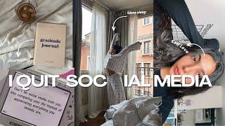 I quit social media, and I am enjoying every moment of it