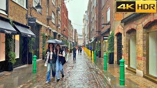 ▶️ 5 Hours of London Rain ️ London Rain Walk Compilation | Best Collection [4K HDR]