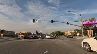 Driving Sierra Ave in Fontana California December 2024