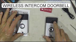 UNBOXING WIRELESS INTERCOM DORBELL H6