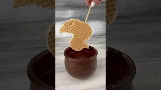 Homemade duck shaped waffle with vanilla icecream and chocolate and sprinkles #icecream #waffle