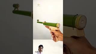 Bamboo Air Gun  ️️#shorts