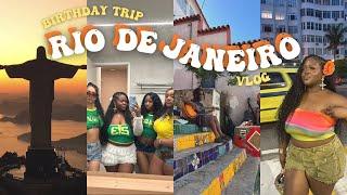 THE ULTIMATE BLACK GIRLS TRIP TO BRAZIL|HELICOPTER RIDE, CHRIST THE REDEEMER, MOPED FAVELAS, CLUB….