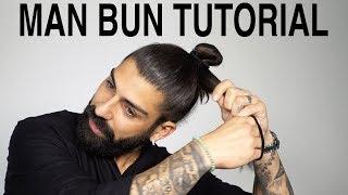 MAN BUN Tutorial ● How to do a MAN BUN | Man Bun binden