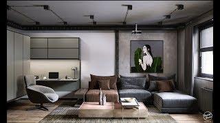 Apartment ideas | Interior Mini Loft | 54m2 | Moscow | Russia