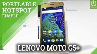 Portable Hotspot in LENOVO Moto G5 Plus - Allow Mobile Hotpsot