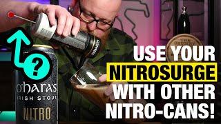 Guinness NitroSurge on O'Hara's Irish Stout Nitro! [The Pin Method]