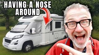 Van Tour of Owners Motorhome WHILE they are LIVING in it - Bailey Autograph 79-4T