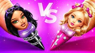 Barbie vs Bratz! Extreme Doll Challenge!