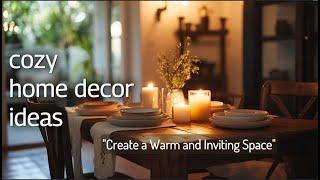 How to Create a Cozy Home: Affordable Decor Tips for a Warm and Inviting Space