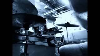 Nolan Weber rehearsal drumcam of Stonehaven (KCMO) - Brunanburh - 2016 - Viking Black Metal