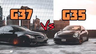 Infiniti G35 vs G37S Coupe