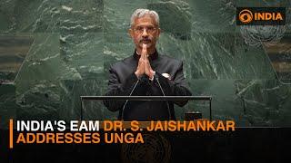 India's EAM Dr. S. Jaishankar Addresses UNGA