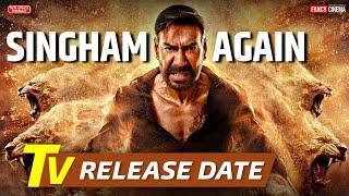 Singham again tv premier : Release date | Singham again tv release, Singham again tv par kab aaegi