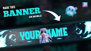 How to Make Marmoris X Suit Gaming Banner in Picsart | How to Make Gaming Banner For YouTube Channel