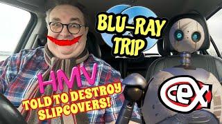 A BLUE MONDAY Blu-ray Hunting Trip with a SMILE | HMV Told To DESTROY SLIPCOVERS!