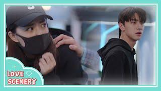 Playing Game in a same Internet Cafe, they finally noticed each other! | Love Scenery 