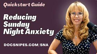 5 Tips for Relief from Sunday Night Anxiety | Counseling Tools