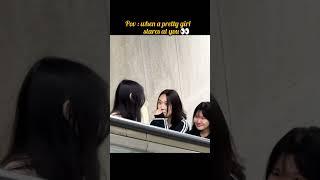 Check description  When a pretty girl stares at you #shorts #love #funny