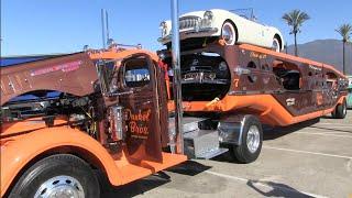 Dunkel Bros. 1949 GMC and 1947 MHS Car Hauler First Walk-Around At TFK 2013