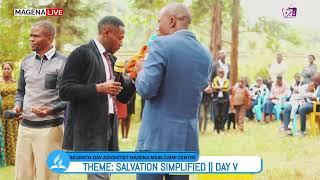 DAY V- MAGENA MAIN 2024 CAMP MEETING||SALVATION SIMPLIFIED||MORNING SERVICE||