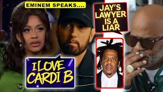 Eminem Comments On Cardi B Spark Debate, Eminem Talks Kendrick, Dame Dash WARNED By Nore For Comment