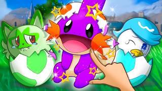 Pokemon Violet But SHINY EGGS Decide my Team