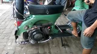 Vespa custom by Abenk Muffler