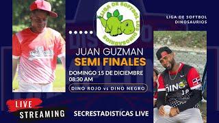 SERIE SEMI FINAL LIGA DINOSAURIOS I DINO ROJO vs DINO NEGRO I JUEGO 1