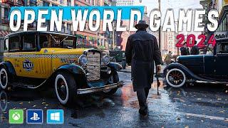 Top 10 Best OPEN WORLD Games 2024 For PC and consoles