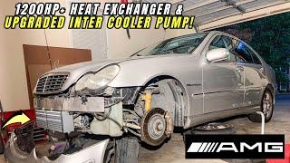 Mercedes C32 AMG Supercharged AMG Heat Exchanger Install & Review