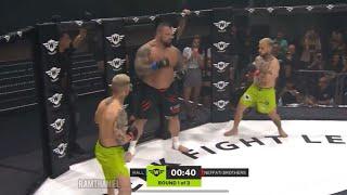 Eddie Hall vs Neffati Brothers Full Fight