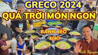 BÁNH XÈO 40 NGÀN KHÁCH ĐUA NHAU XẾP HÀNG - ẨM THỰC XANH, NGON VÀ LÀNH GRECO 2024 || Nick Nguyen