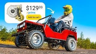 Amazon Mini Jeep gets a Turbo