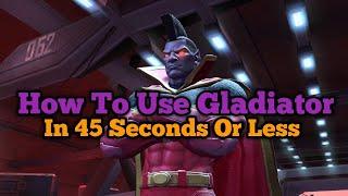 How To Use Gladiator | Insane Energy Bursts