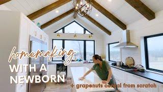 Homemaking with a newborn