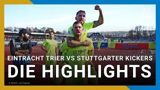 Eintracht Trier vs. Stuttgarter Kickers | Highlights 14. Spieltag [Regionalliga Südwest]