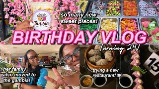 BIRTHDAY VLOG: SHOPPING, ARCADE, DINNER + I MET A GIRL WHOSE FAMILY RELOCATED TO THE GAMBIA TOO?! 