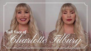 Full Face CharlotteTilbury Makeup GRWM | New Years Eve Makeup Tutorial