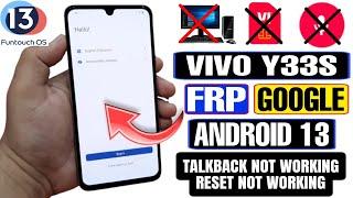 VIVO Y33s FRP Bypass Android 13 Without PC | VIVO Y33s FRP Unlock || 100% Working 2023 Latest Method