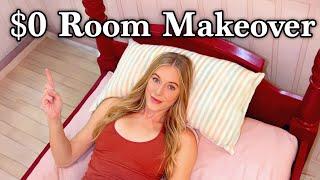 How to do a Bedroom Makeover without spending ANY money