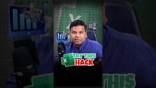 MS Excel Magical Hack #excel #mybigguide #computer
