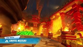 Crash Team Racing Nitro-Fueled | Mystery Caves | Trophy Race (HARD) - 1st Place