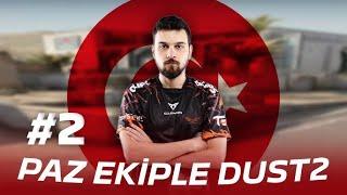 #2 PAZ TÜRK EKİPLE TÜRK MAP'İNDE! | Fire Flux Paz Faceit