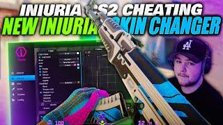 The BEST CS2 INTERNAL Cheat Added SKIN CHANGER (Iniuria Premiere Cheating)