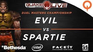 Evil vs Spartie - Battleforged / Sinister / Elder (QuakeCon 2016)