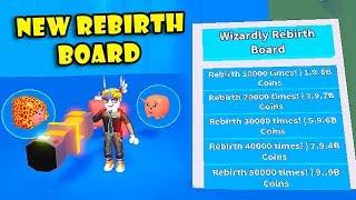 NEW REBIRTH BOARD UPDATE! SPENT 5M TOKENS FOR RAREST PET In VACUUM SIMULATOR! [Roblox]