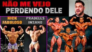 Matheus Menegate compara seu shape com TOP 5 do Arnold 2025 + Nick Walker e Joan Pradells